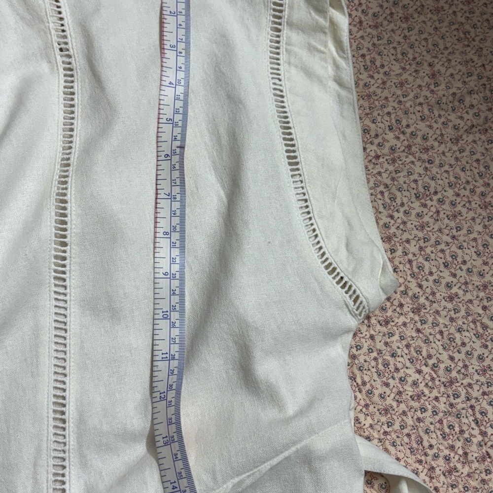 Zara White Beach Cover-Up - Picture 10 of 11